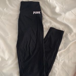 PINK high waisted leggings